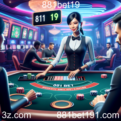 Cassino Ao Vivo: A Experiência Imersiva do 881bet19